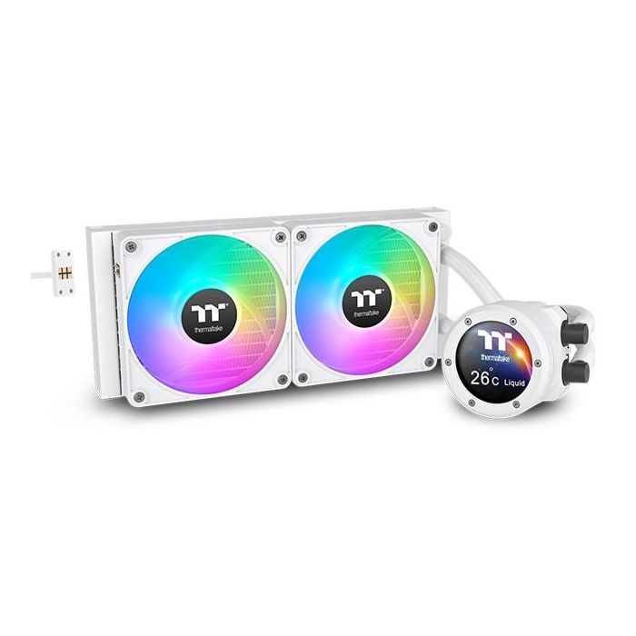 Thermaltake TH280 V2 Ultra EX ARGB Sync All-In-One Liquid Cooler - Snow Edition - Sistema de Refrigeración Líquida AIO 280mm 0 Thermaltake TH280 V2 Ultra EX ARGB Sync All-In-One Liquid Cooler - Snow Edition - Sistema de Refrigeración Líquida AIO 280mm 0