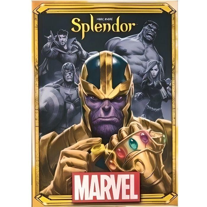 Splendor Marvel - Asmodee - Juego de mesa - Juego de estrategia y desarrollo Splendor Marvel - Asmodee - Juego de mesa - Juego de estrategia y desarrollo