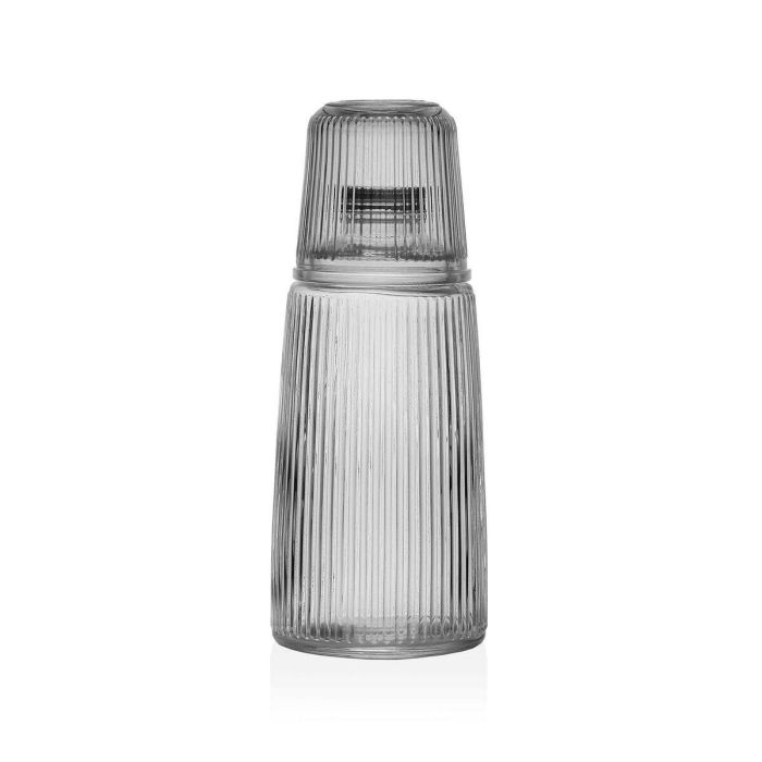 Botella de Agua Versa Vidrio Aluminio 10,3 x 26 x 10,3 cm 1 Botella de Agua Versa Vidrio Aluminio 10,3 x 26 x 10,3 cm 1