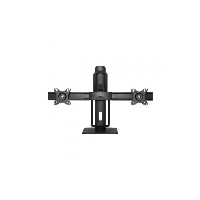 Aisens Soporte Pro Mesa Doble Monitor 17"-27" Giratorio Inclinable Negro 3 Aisens Soporte Pro Mesa Doble Monitor 17"-27" Giratorio Inclinable Negro 3