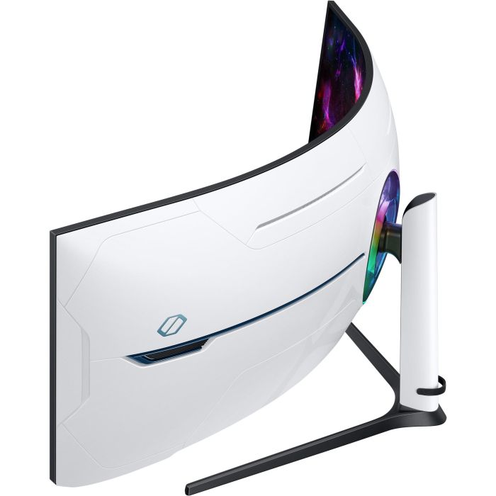 144cm/57" (7680x2160) Samsung Odyssey Neo G9 S57CG954NU 32:9 DualUHD VA Curved 1ms 240Hz DP HDMI USB Black/White 3
