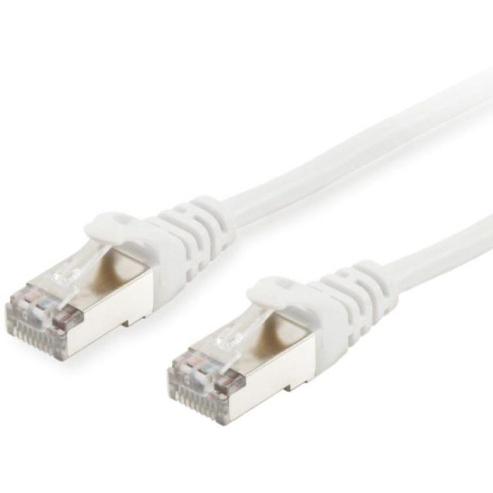 Equip 606010 Cable Patch Cat6A S/FTP 20m Blanco LSZH, 2xRJ45, 10 Gigabit Ethernet, PoE, 500 MHz, Cobre Trenzado