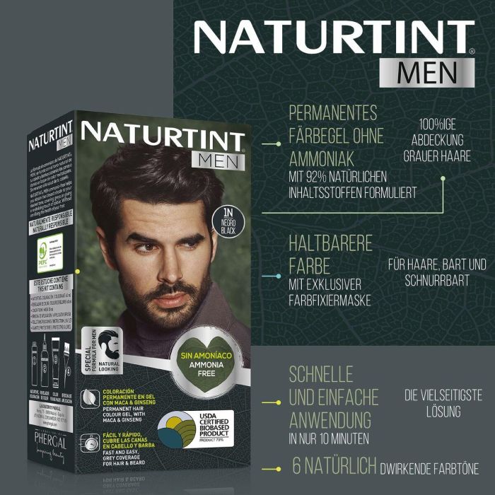 Naturtint #6Nrubio oscuro Tinte Sin Amoniaco Hombre Rubio Oscuro 1 Unidad para Cabello y Barba con Cobertura de Canas 8 Naturtint #6Nrubio oscuro Tinte Sin Amoniaco Hombre Rubio Oscuro 1 Unidad para Cabello y Barba con Cobertura de Canas 8