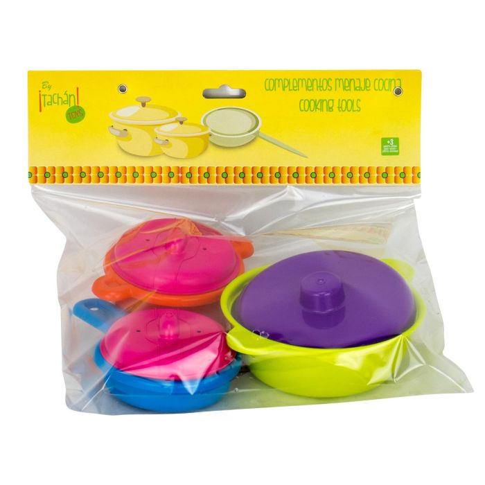 Tachan Set de Menaje de Cocina de Plástico con 3 Piezas para Niños +3 Años 2