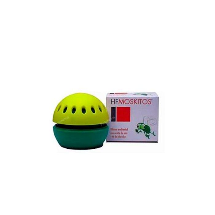 HERBOFARM Difusor Ambiental Antimosquitos Bola 150 ml con Aceite de Neem y Té de Labrador