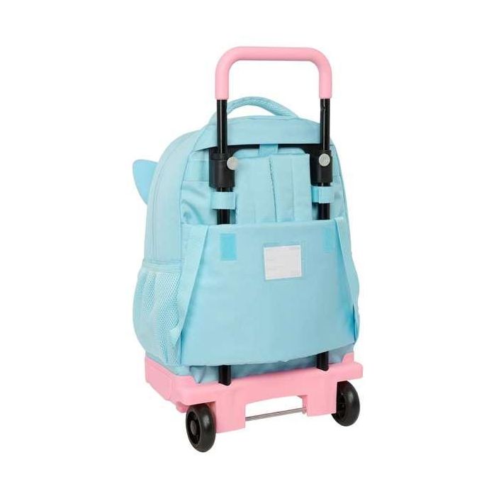 Mochila Escolar con Ruedas Furby Azul cielo 33 x 45 x 22 cm 1