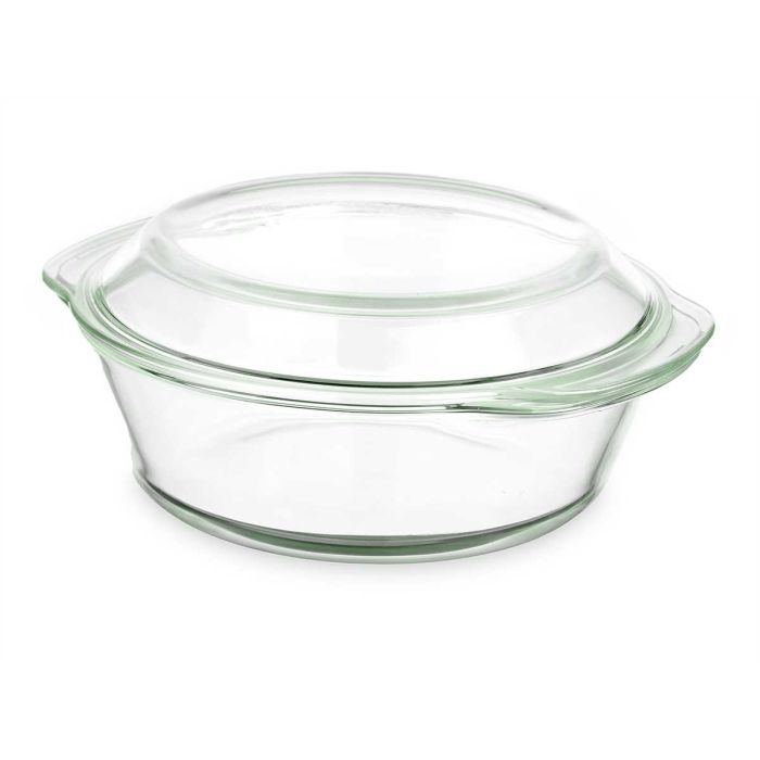 Cacerola Borosilicato 2000Ml Vivalto 26X10CM (8 Unidades) 1 Cacerola Borosilicato 2000Ml Vivalto 26X10CM (8 Unidades) 1