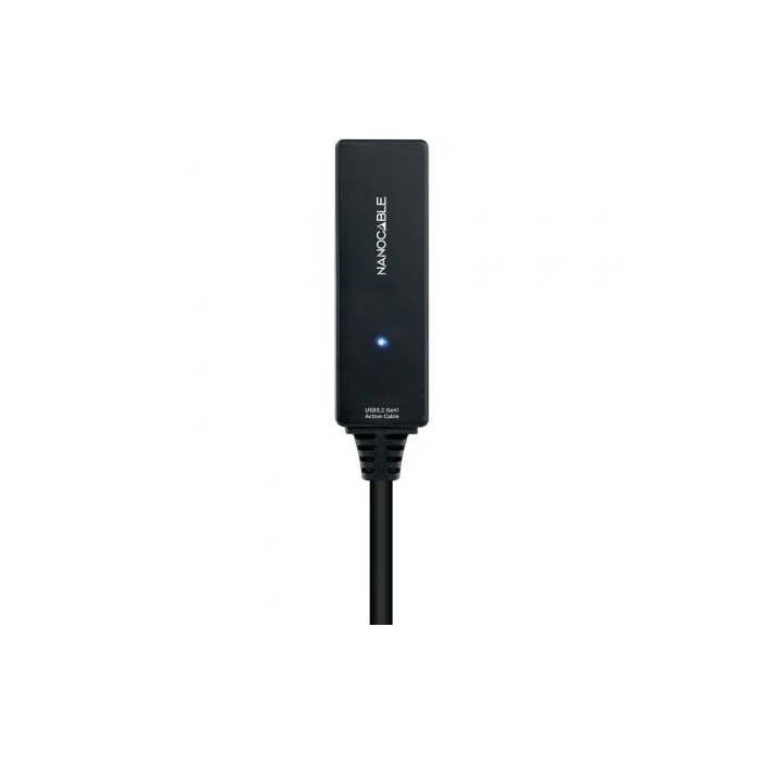 Nano Cable 10.01.1311 Cable Alargador USB Tipo-C 3.2 Macho-Hembra con Amplificador 5m Negro 2 Nano Cable 10.01.1311 Cable Alargador USB Tipo-C 3.2 Macho-Hembra con Amplificador 5m Negro 2