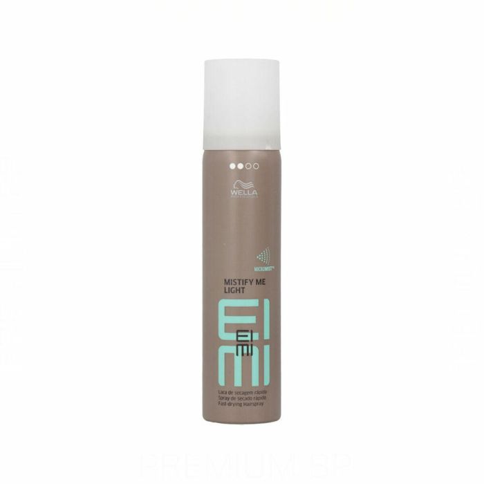 Wella EIMI Mistify Me Light Laca de Secado Rápido 75ml - Fijación Nivel 2 con Tecnología Micromist