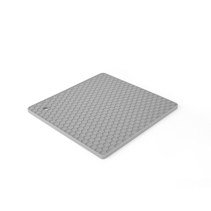 Salvamantel cuadrado de silicona Quttin 17 cm (36 Unidades) 4 Salvamantel cuadrado de silicona Quttin 17 cm (36 Unidades) 4