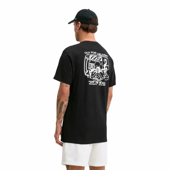 Camiseta de Manga Corta Hombre Vans Next Stop Ss Negro (M) 1 Camiseta de Manga Corta Hombre Vans Next Stop Ss Negro (M) 1