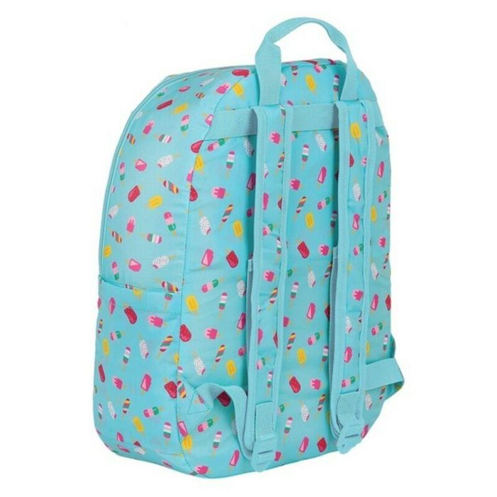 Mochila Escolar Safta Turquesa 5