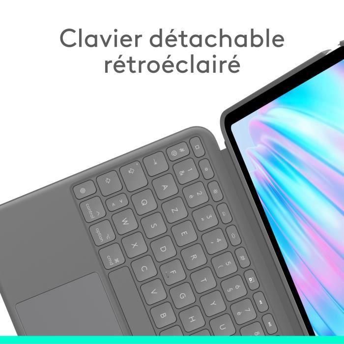 Funda para iPad Air 13 - Logitech - Combo Touch - Gris 2 Funda para iPad Air 13 - Logitech - Combo Touch - Gris 2