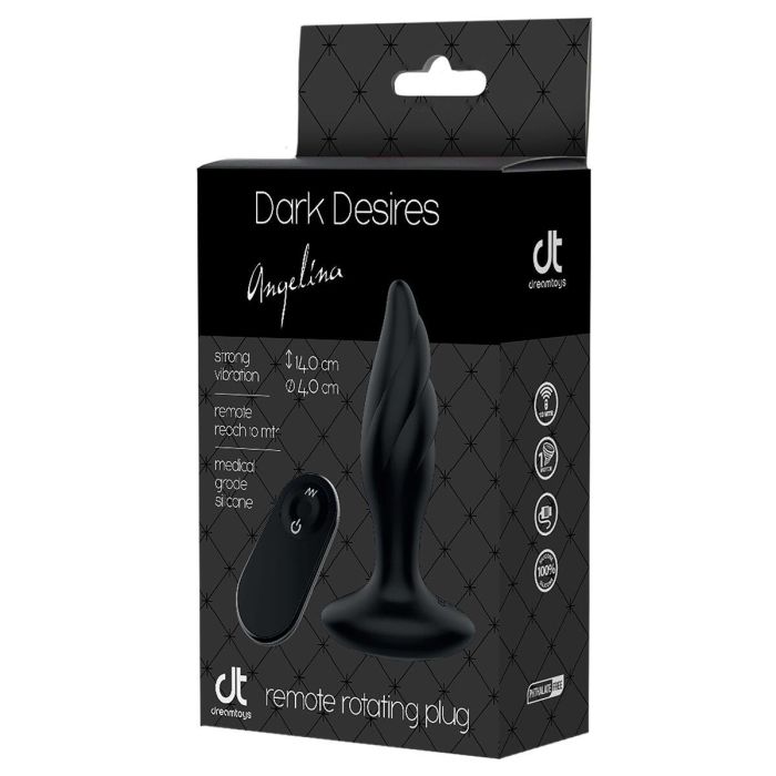 Plug Anal Dream Toys DARK DESIRES ANGELINA Negro 1