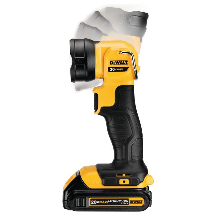 DEWALT DCL040 Lámpara LED Luz de Trabajo Independiente 500 lm Negro Amarillo 18V 7