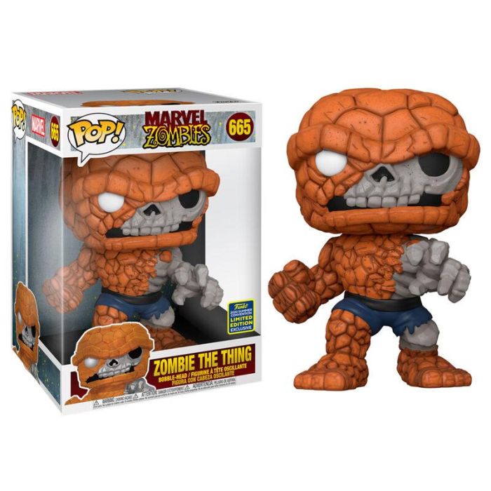 Figura POP Marvel Zombies The Thing Exclusive 25cm 2 Figura POP Marvel Zombies The Thing Exclusive 25cm 2