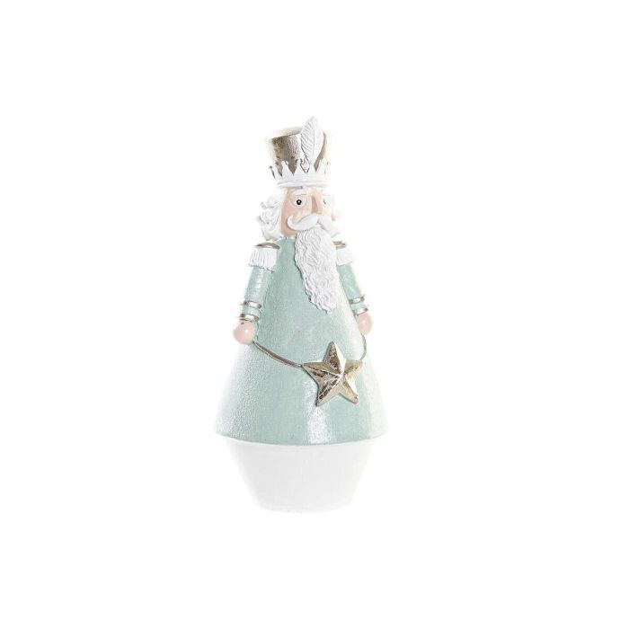 Figura Navidad Fantasia DKD Home Decor Verde Menta Blanco 8 x 16 x 8 cm Figura Navidad Fantasia DKD Home Decor Verde Menta Blanco 8 x 16 x 8 cm