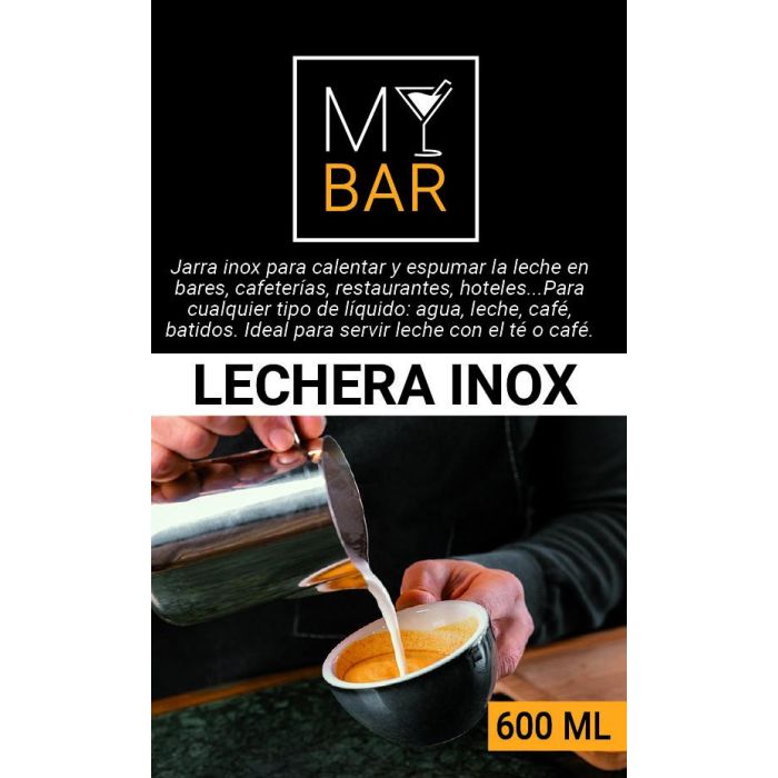 Lechera Inox 600 ml My Bar (12 Unidades) 7 Lechera Inox 600 ml My Bar (12 Unidades) 7