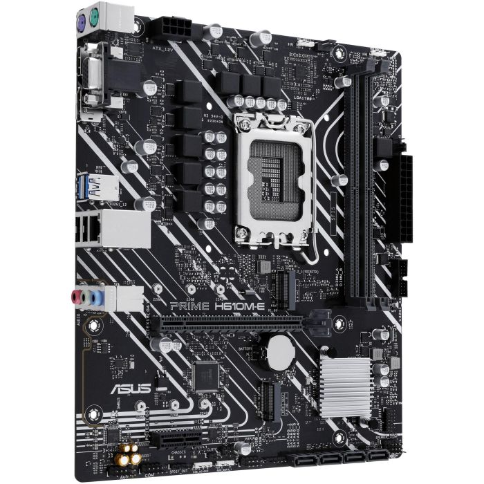 Asus Prime H610M-E-CSM 90MB1G10-M0EAYC Placa Base Micro ATX Socket LGA 1700 Intel H610 DDR5 PCIe 4.0 Dual M.2 2