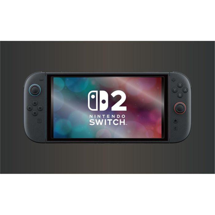 Hori 4961818041349 Protector de Pantalla Nintendo Switch 2 Vidrio Templado Anti-burbujas Antigolpes Antiarañazos Transparente 1