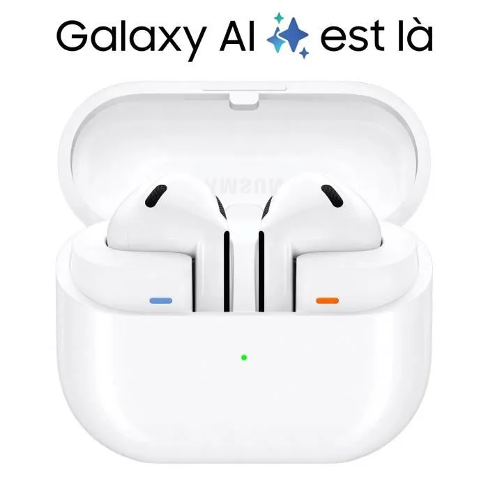 Samsung SAM8806095651880 Galaxy Buds3 Auriculares Inalámbricos con Reducción Activa de Ruido Blanco 1