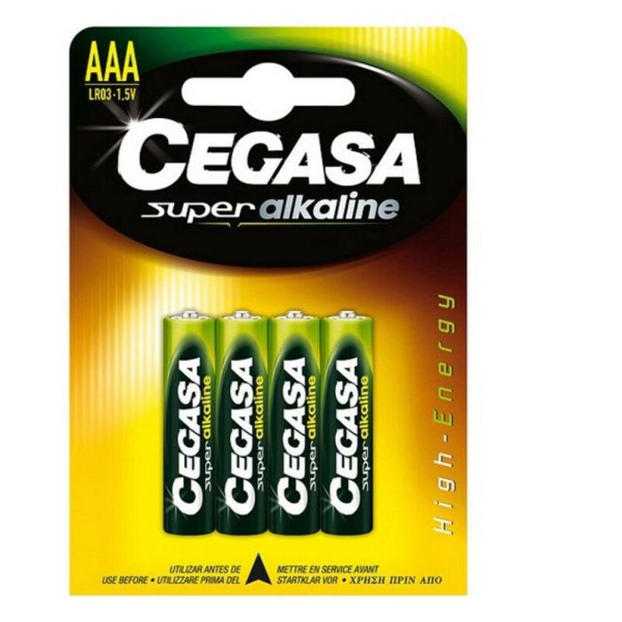 CEGASA PILA SUPER ALC LR03 BLISTER 4 UDS. CEGASA PILA SUPER ALC LR03 BLISTER 4 UDS.
