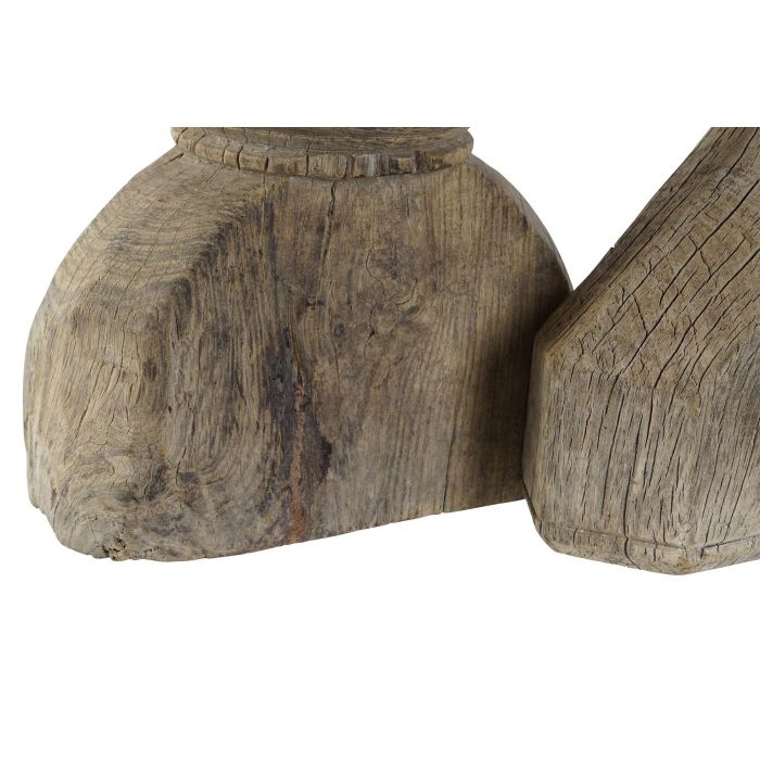 Portavela Item Home DKD Home Decor Natural 15 x 19 x 20 cm (2 Unidades) 4 Portavela Item Home DKD Home Decor Natural 15 x 19 x 20 cm (2 Unidades) 4