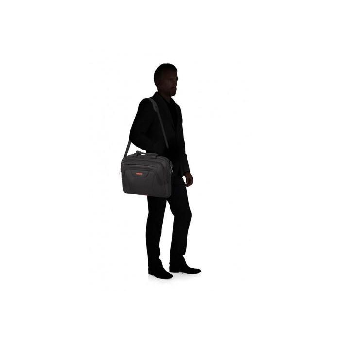 Samsonite Maletín At Work Para Portátil De 15,6" Y Tablet De 10,1", Negro 2