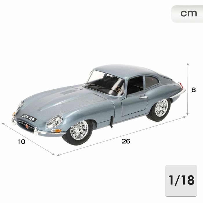 Coche Bburago GT-Jaguar "E" Coupe (1961) 1:18 3 Coche Bburago GT-Jaguar "E" Coupe (1961) 1:18 3