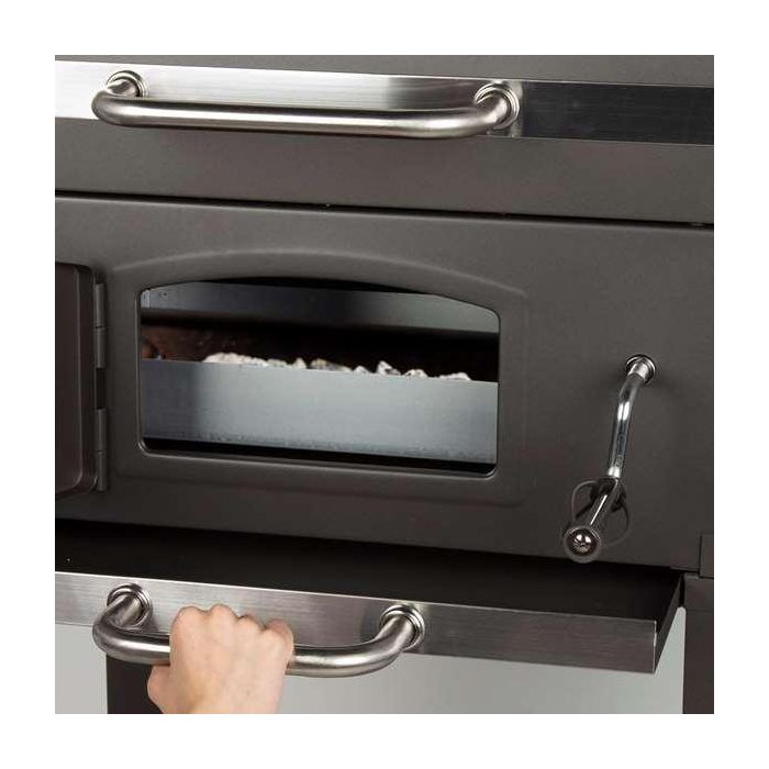 Barbacoa Portátil Aktive Metal Acero 102 x 104 x 65 cm 9