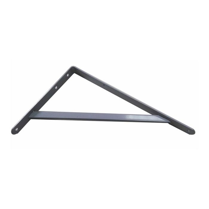 Fepre Escuadra Fortex de acero gris plata 25 x 40 cm, alta resistencia hasta 240 kg 0 Fepre Escuadra Fortex de acero gris plata 25 x 40 cm, alta resistencia hasta 240 kg 0
