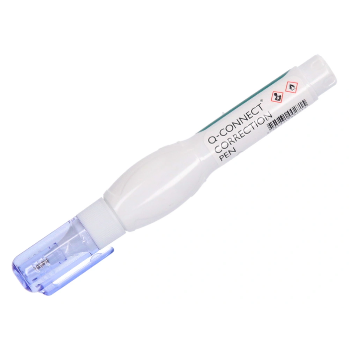 Q-connect Corrector Lápiz Roller Punta Metálica 8 ml Control de Flujo 4