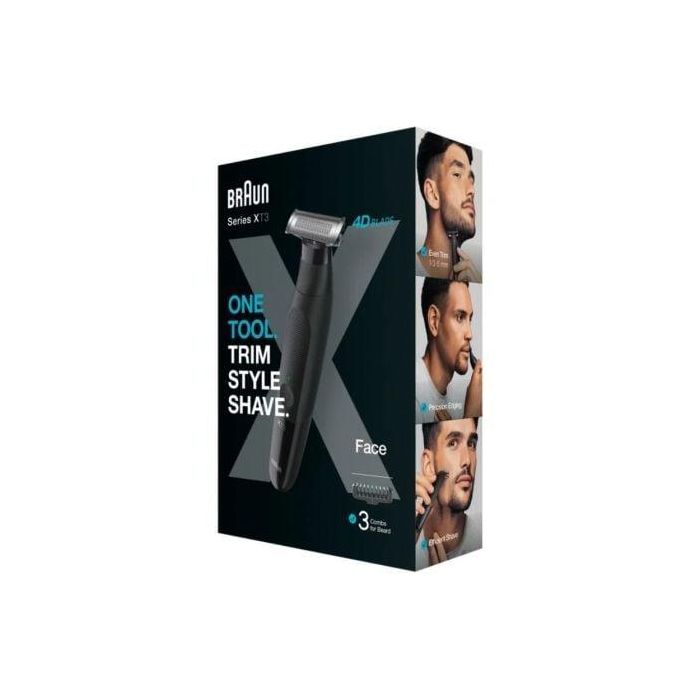 Recortadora Braun Serie X XT3100/ con Batería/ 3 Accesorios 4