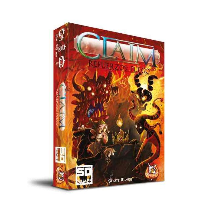 Sd games Juego de Mesa Claim Refuerzos: Fuego Pegi - Expansión (Requiere CLAIM o CLAIM2)