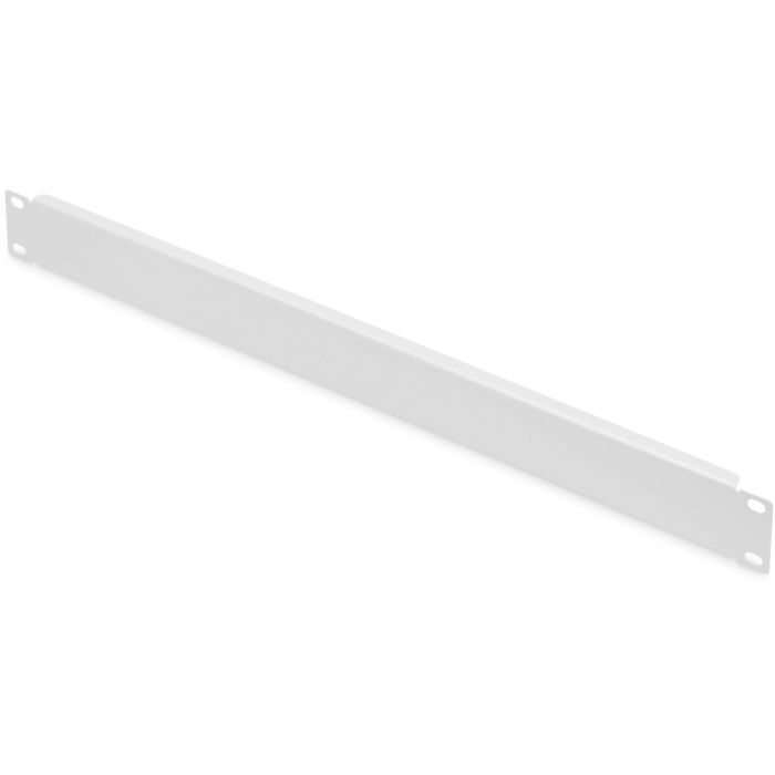Digitus Cubierta Ciega para Armarios de Rack 1U 19 pulgadas, Gris, 483 x 11 x 44,45 mm