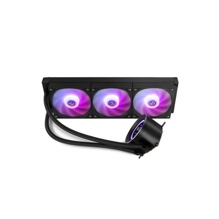 NOX Hummer X-360 LCD Kit Refrigeración Líquida All-in-One Procesador, Pantalla LCD, RGB, Radiador 360mm, Negro, Compatible Intel AMD 2 NOX Hummer X-360 LCD Kit Refrigeración Líquida All-in-One Procesador, Pantalla LCD, RGB, Radiador 360mm, Negro, Compatible Intel AMD 2