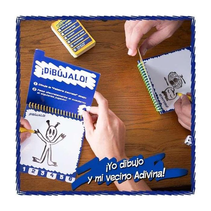 Bizak Juego Interferencias: Teléfono Loco Familiar para Toda la Familia, Juego de Mesa Clásico, Edad 3+ años 4