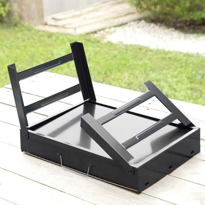Barbacoa Plegable Portátil para Carbón BearBQ InnovaGoods 7 Barbacoa Plegable Portátil para Carbón BearBQ InnovaGoods 7