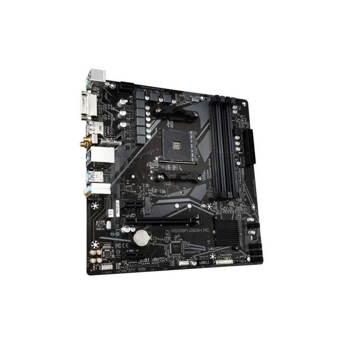 Gigabyte A520M DS3H AC (A520.AM4.mATX.DDR4) 2