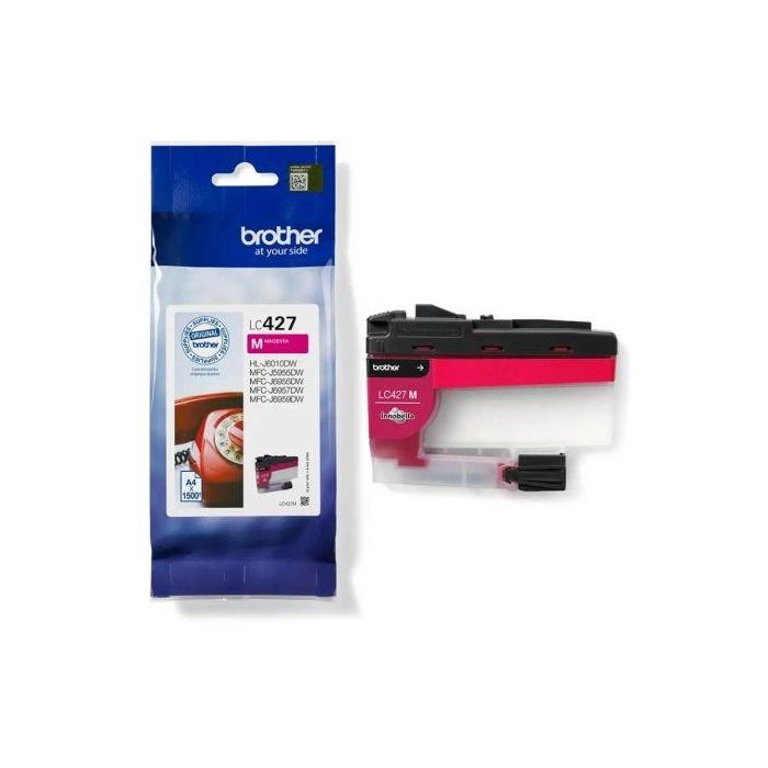 BROTHER cartucho de tinta Magenta para la mfcj5955dw y mfcj6955dw/LC427M