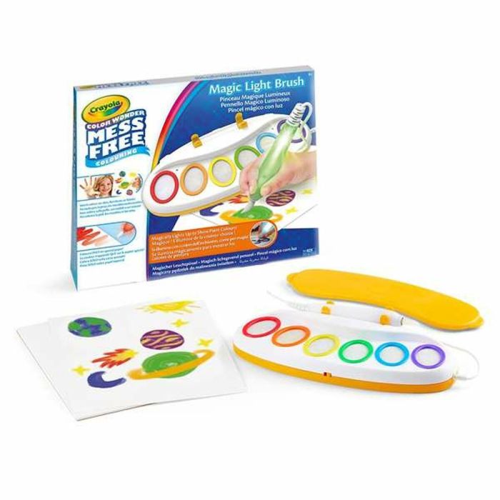 Colorea sin manchas color wonder pincel mágico luminoso 28,5x33x7,3 cm - modelos surtidos 1 Colorea sin manchas color wonder pincel mágico luminoso 28,5x33x7,3 cm - modelos surtidos 1