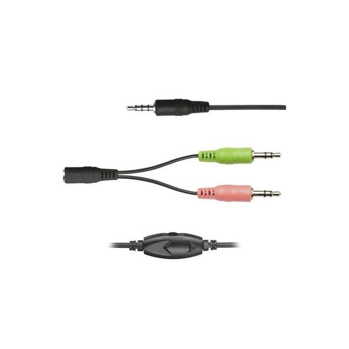 Trust Auriculares Primo Estéreo Jack 3.5 mm Con Micrófono Control Volumen Ajustable Negro 3 Trust Auriculares Primo Estéreo Jack 3.5 mm Con Micrófono Control Volumen Ajustable Negro 3