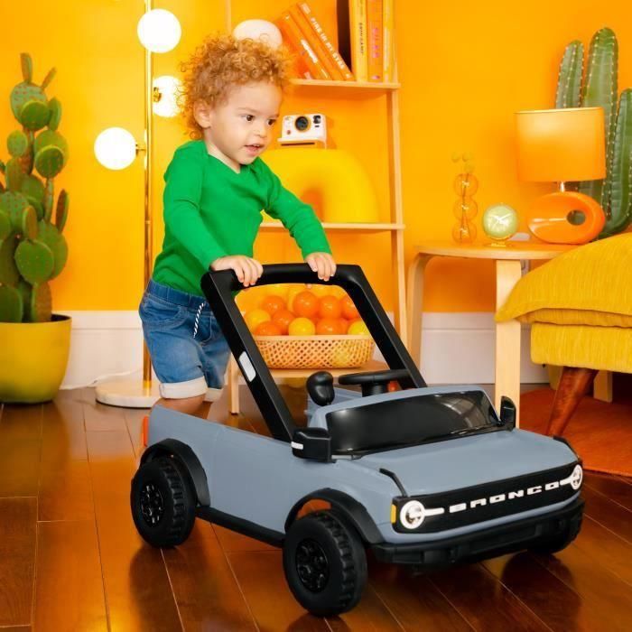 BRIGHT STARTS Ford Bronco Andador y centro de actividades 4 en 1, juguete con volante interactivo y extraíble, gris, a partir de 6 meses 2 BRIGHT STARTS Ford Bronco Andador y centro de actividades 4 en 1, juguete con volante interactivo y extraíble, gris, a partir de 6 meses 2