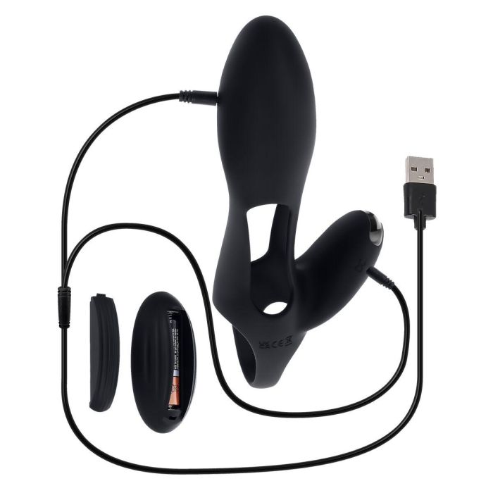 Vibrador Doble Estimulación Evolved Zero Tolerance black 3 Vibrador Doble Estimulación Evolved Zero Tolerance black 3