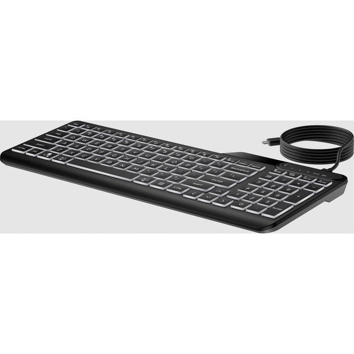 HP 400 Teclado con Cable Retroiluminado Blanco Cálido, Teclas Silenciosas, 12 Programables, Delgado y Desinfectable 15 HP 400 Teclado con Cable Retroiluminado Blanco Cálido, Teclas Silenciosas, 12 Programables, Delgado y Desinfectable 15