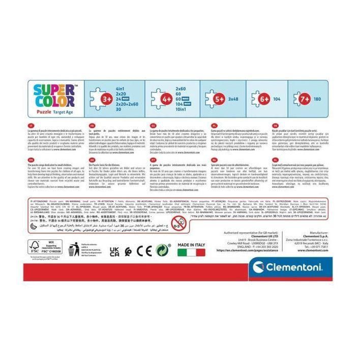 Clementoni CLE1691823208460 Puzzle Infantil La casa de muñecas de Gabby, 2x20 Piezas, para +3 años, Dibujos Animados 3