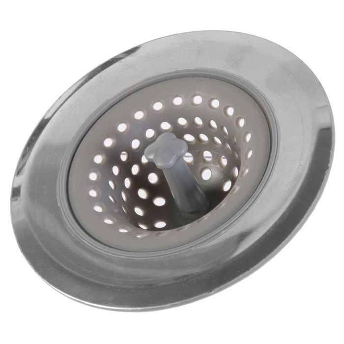 Je cherche une Idee Filtro Fregadero Silicona Acero Inoxidable con Drenaje Ingenioso Flexible e Higiénico Duradero 6 cm 6