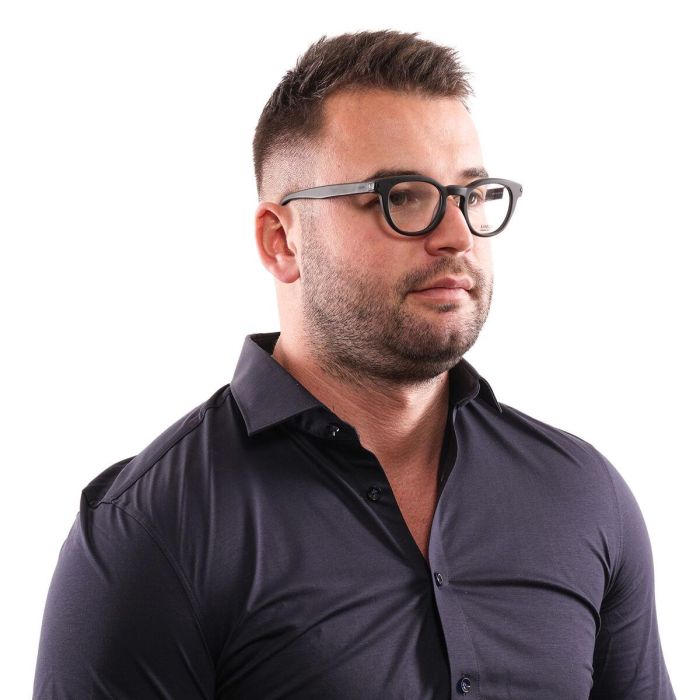 Montura de Gafas Unisex Lozza VL4123 45BLKM 4 Montura de Gafas Unisex Lozza VL4123 45BLKM 4