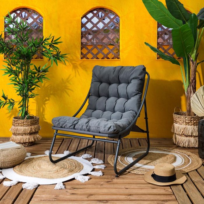 Butaca Dolce Vita Antracita Home Deco Factory 1 Butaca Dolce Vita Antracita Home Deco Factory 1