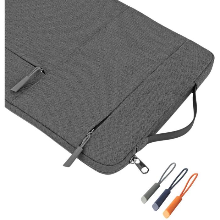 4smarts Laptop AirCushion Slim Sleeve 15", grau 2